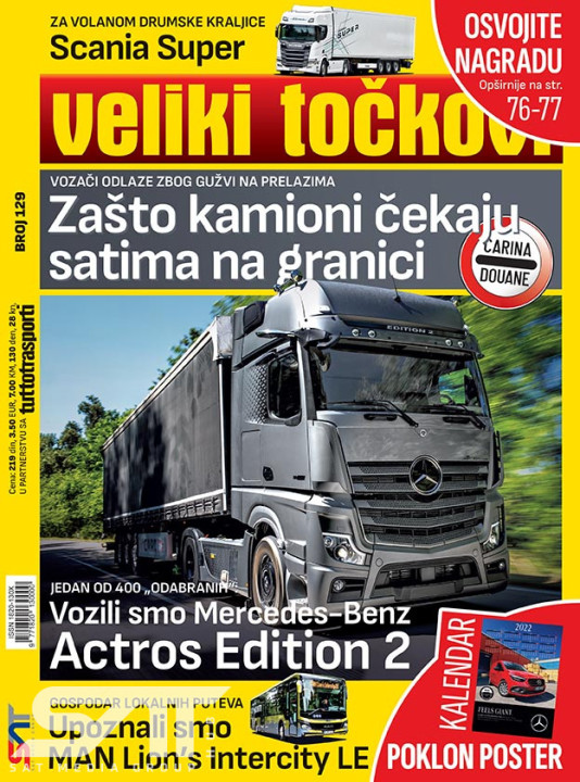 <p><strong>Ekskluzivna vožnja Mercedesove “perjanice” u ograničenoj seriji, predstavljanje nove generacije drumske kraljica Scania Super, detaljno o kabinama DAF-ovog “kamio